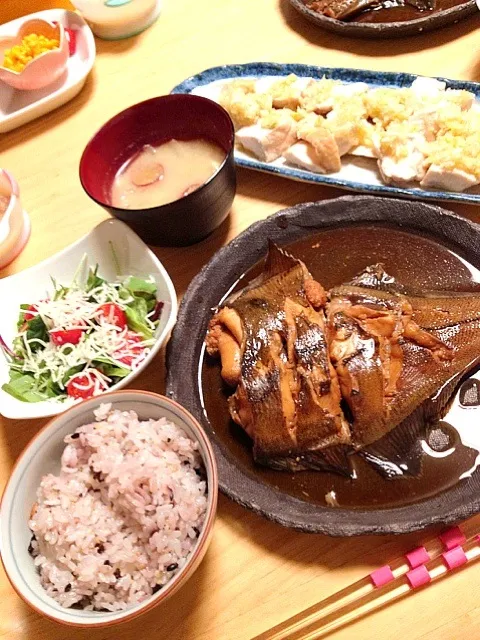 Snapdishの料理写真:子持ちカレイ|R-Kさん