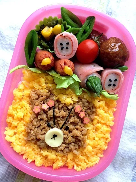 ジャッキーそぼろ弁当|hrnさん