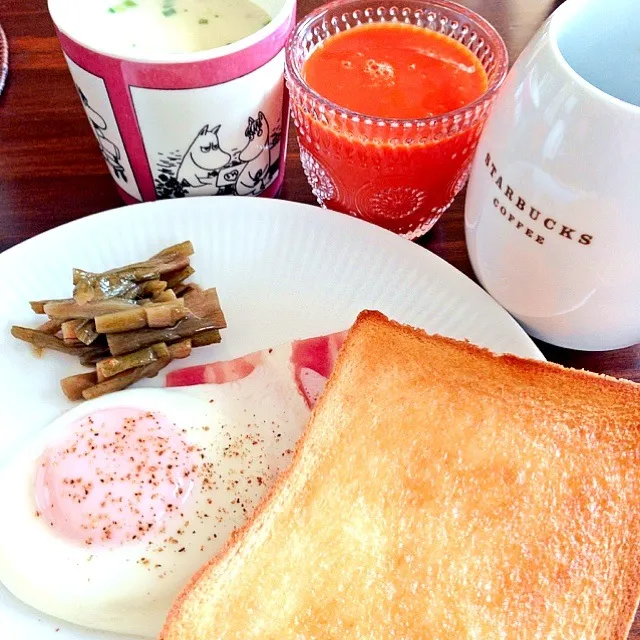 いつもの朝食♬|長谷川裕子さん