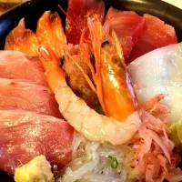 Snapdishの料理写真:魚河岸丸天丼|ふんつこさんさん