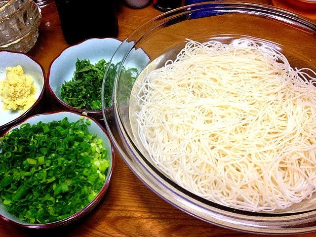 もう！！お昼にそうめん|とんちゃんさん