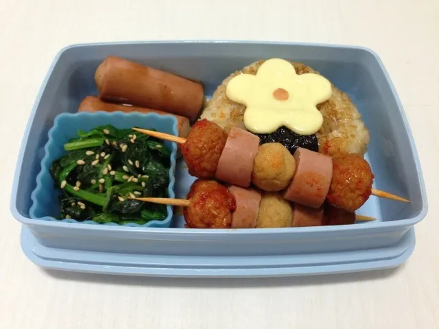 🍘 Yaki Onigiri Bento 🍢|✨강민지✨さん