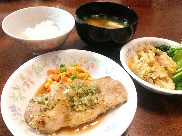 Snapdishの料理写真:ディアボラ風チキン|まりさん