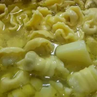 Snapdishの料理写真:tortellini in broth|hasnine enam Aliさん