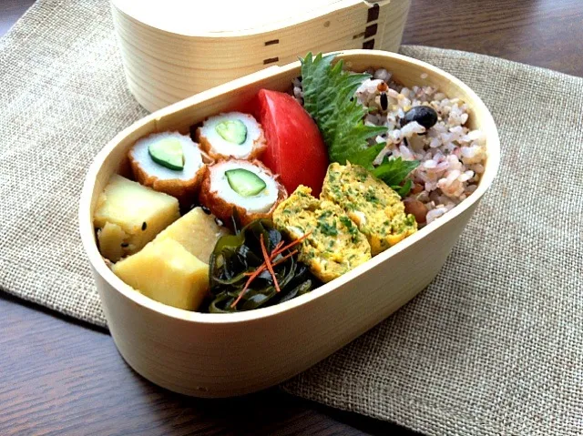 Snapdishの料理写真:まごはやさしいBENTO♡|黒髪さんさん