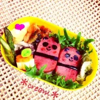 Snapdishの料理写真:リベンジ！パンダちゃん弁当☆