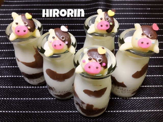 うしさん模様のパンナコッタ ひろりん Snapdish スナップディッシュ Id 99ofca