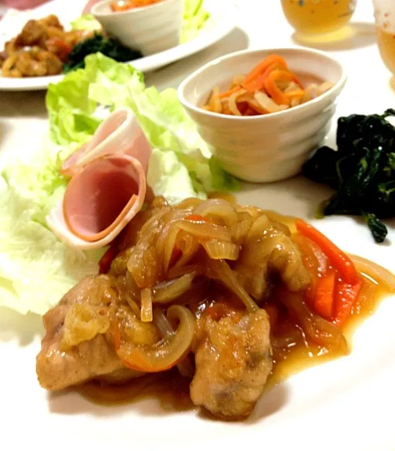 鳥肉の甘酢あんかけ|なつさん