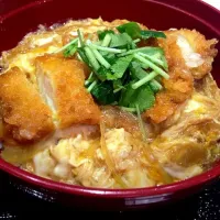 Snapdishの料理写真:鶏かつとじ丼|chinamiさん