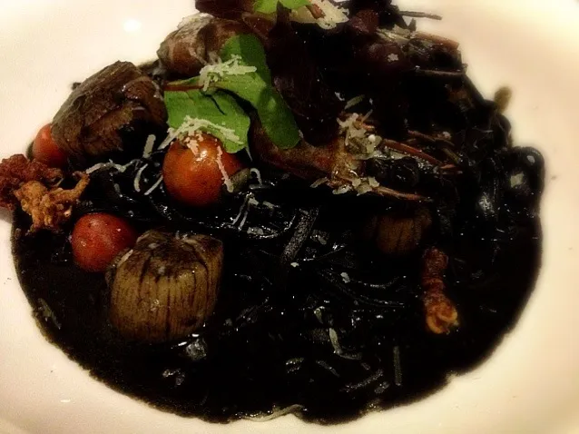 Black Ink Seafood Pasta|Jeremy Khooさん