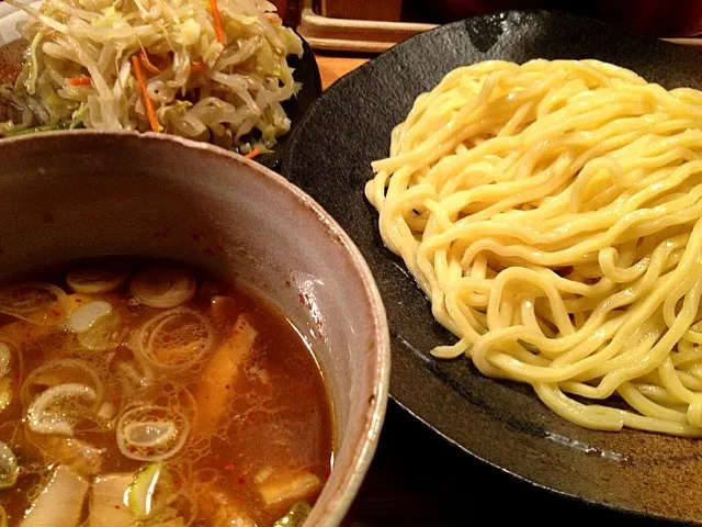 つけ麺 中盛 トッピング野菜|tecklさん