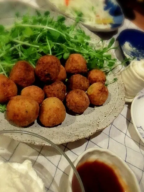 ファラフェルーひよこ豆のコロッケ|ヤマモトショウコさん