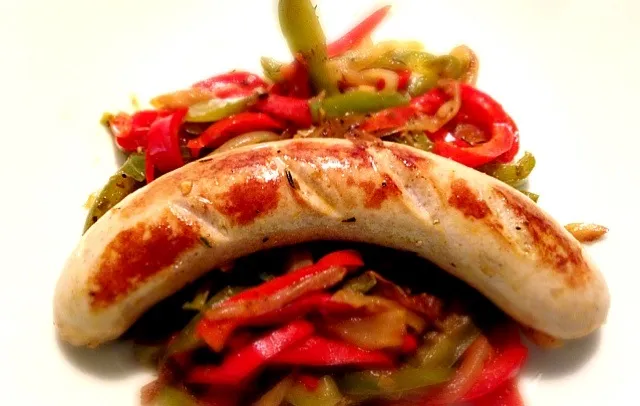 Bratwurst and Bell Peppers|Leo D.さん