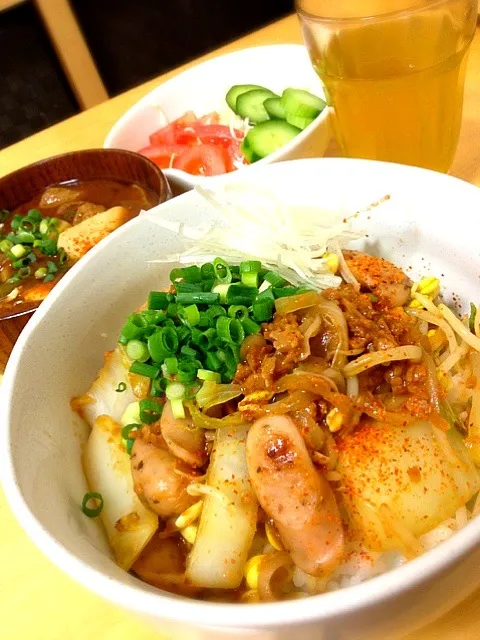 味噌そぼろ野菜炒め丼|寺尾真次さん