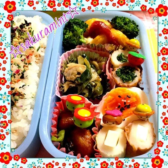 高1息子のお弁当🍱|sakuramintさん