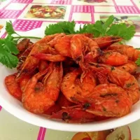 Snapdishの料理写真:Garlic butter shrimp|melanie sumalpongさん