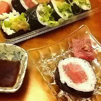 Snapdishの料理写真:中とろ、ネギトロ巻き ^~^|연자さん