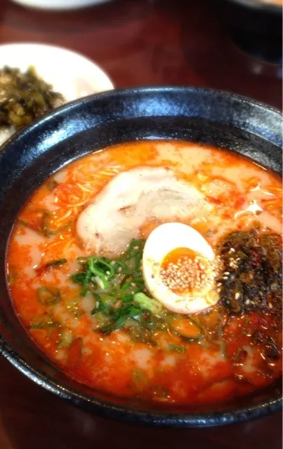 高菜ラーメンと高菜ご飯|寺尾真次さん