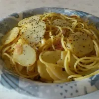 ジャーマンポテトパスタ|麺類大好き♪さん