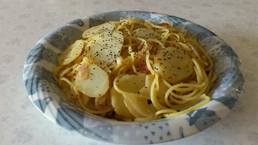 ジャーマンポテトパスタ|麺類大好き♪さん