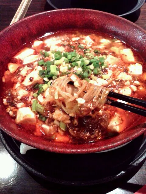 ハナキン麻婆麺(*^^*)|きりんさん