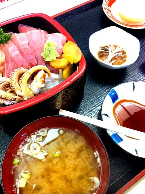 中トロマグロ丼のランチat小名浜の某店|Akiさん