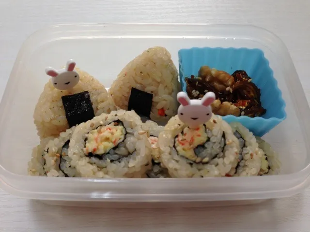 🍙 Onigiri, California Roll, Tazukuri|✨강민지✨さん