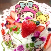 キャンディキティちゃんのケーキ