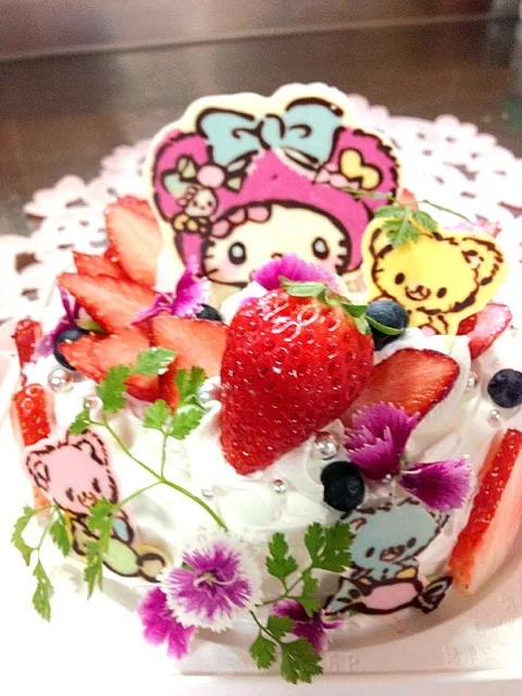 キャンディキティちゃんのケーキ|富士子🍒🐰🍓さん