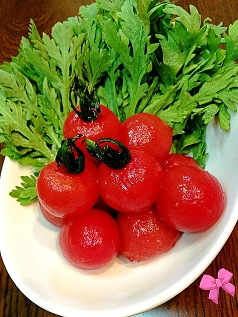 ほろ酔いトマト🍅|おりぃさん