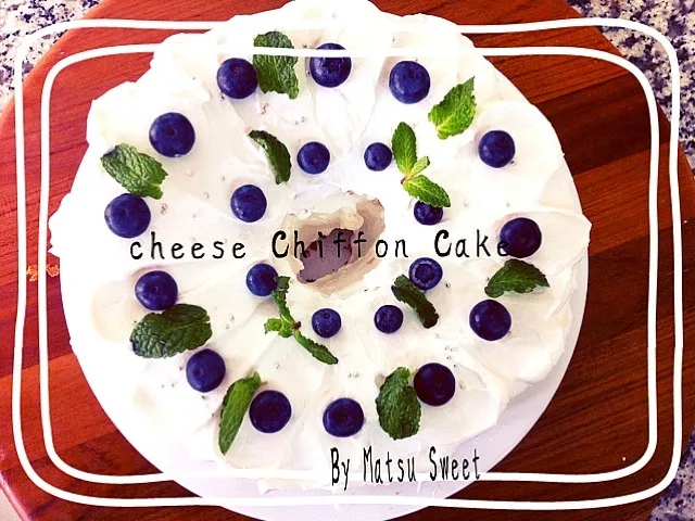 Cheese Chiffon Cake|Matsu sweetsさん