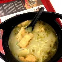 Snapdishの料理写真:煨 功夫麵🍜客家酸菜魚片麵|Hawaiiさん