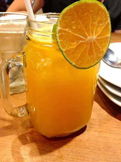 Fresh pontianak orange juice|Christine Wijayaさん