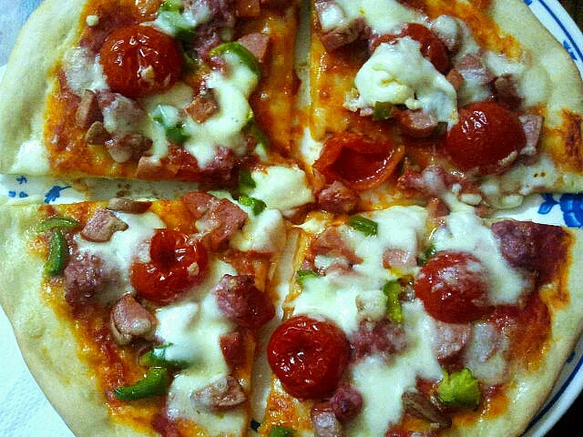 homemade pizza|kaushaさん