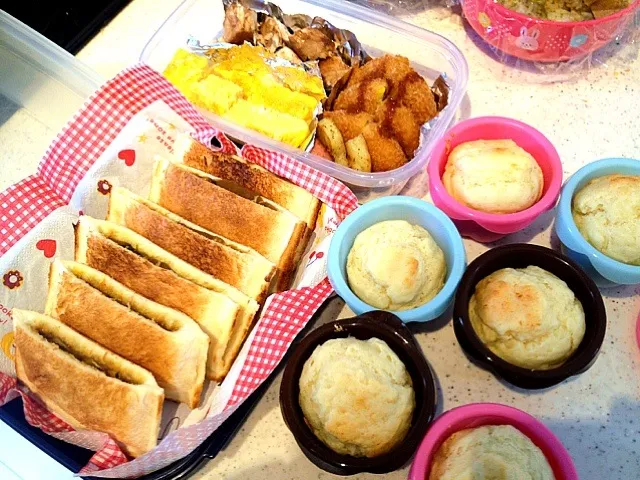 Snapdishの料理写真:ピクニック弁当|yuriさん