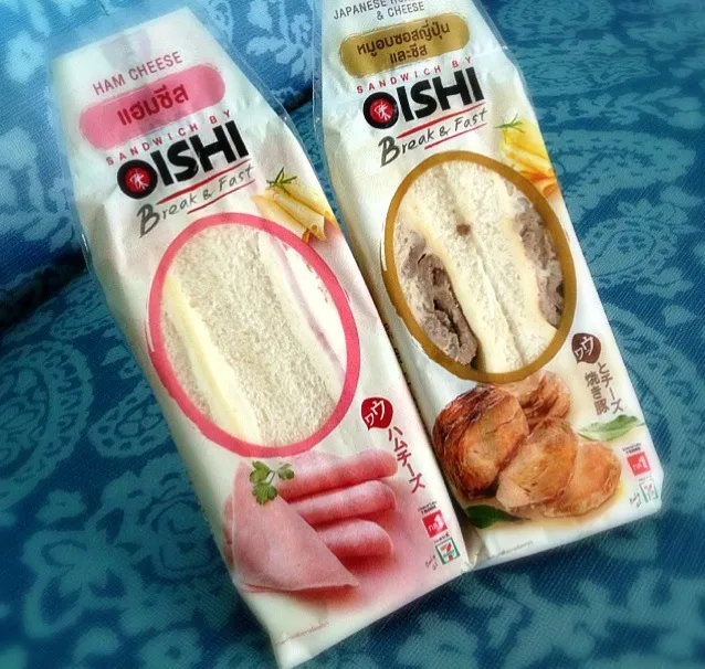 🍞แซนวิชหมูอบซอสญี่ปุ่นและชีส&แซนวิชแฮมชีส🍞|🍀Jaoh Ohlunlaa🍀さん