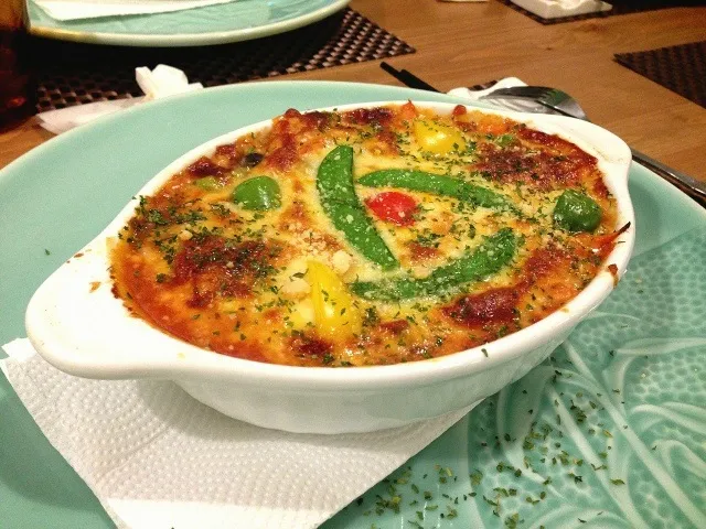 田園蕃茄焗烤飯 | Tomato Rice au Gratin|Milu Lee🍻さん