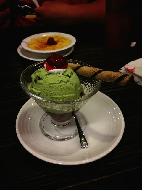 Snapdishの料理写真:抹茶紅豆冰淇淋 | Matcha Red Beans Ice Cream|Milu Lee🍻さん