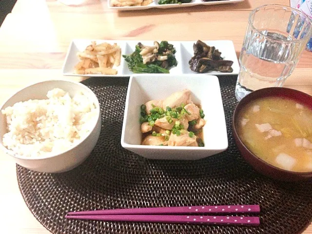 Snapdishの料理写真:鶏胸肉の玉ねぎソースがけ☆|ERIさん