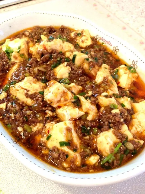 Chinese beef tofu - 麻婆豆腐|chitopilitaさん