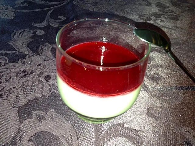 Panna Cotta with Raspberry|Lenny Sparaさん