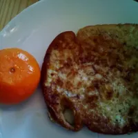 French Toast with an Orange|dilly vwさん