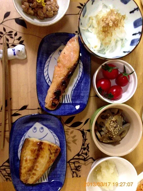 Snapdishの料理写真:3/17  晩ごはん|ちかさん