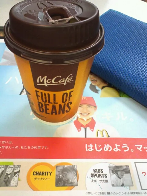 Snapdishの料理写真:時間潰しにマクドで珈琲|hisashiさん