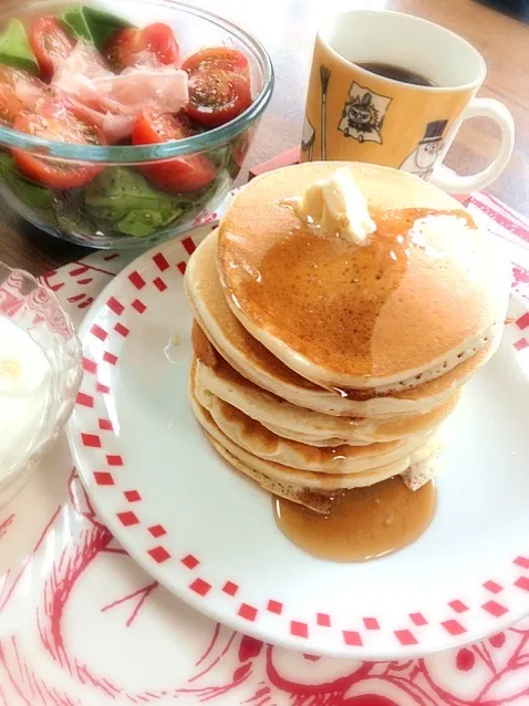 今朝はパンケーキでした♡|ゆき☆さん