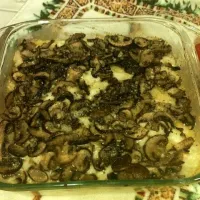 Snapdishの料理写真:Polenta Gratin with  Mushrooms and Fontina|Victoria Silverさん