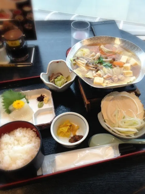 せんべい汁定食|そらまめさん