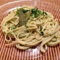 Spaghetti green bell pepper|Fernando Licona Lasesさん