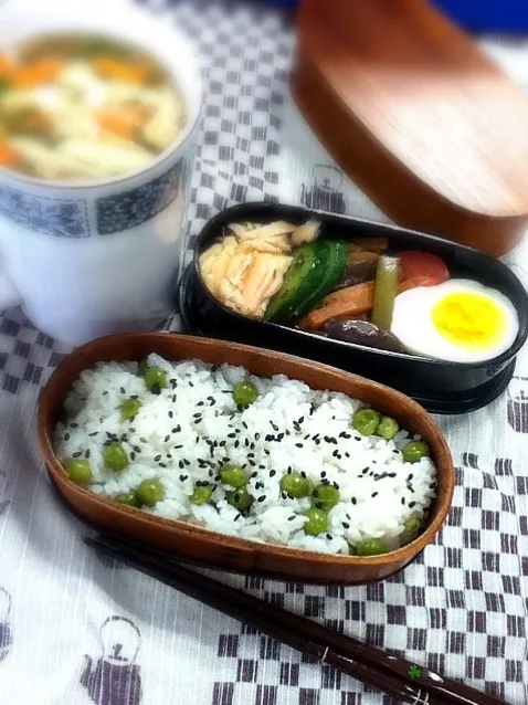 Snapdishの料理写真:今日のOL弁当。today's my lunch box.|hoppycowさん