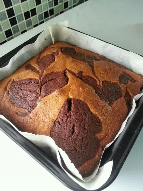 Double Chocolate Marble Cake|Mrs BNazさん